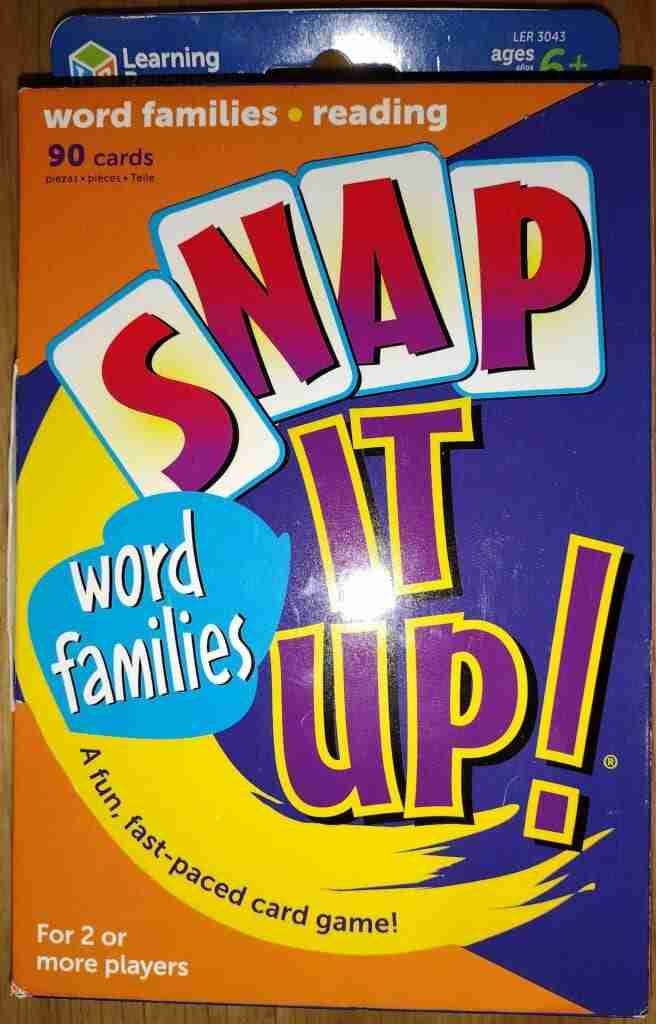 Snap It Up! card game